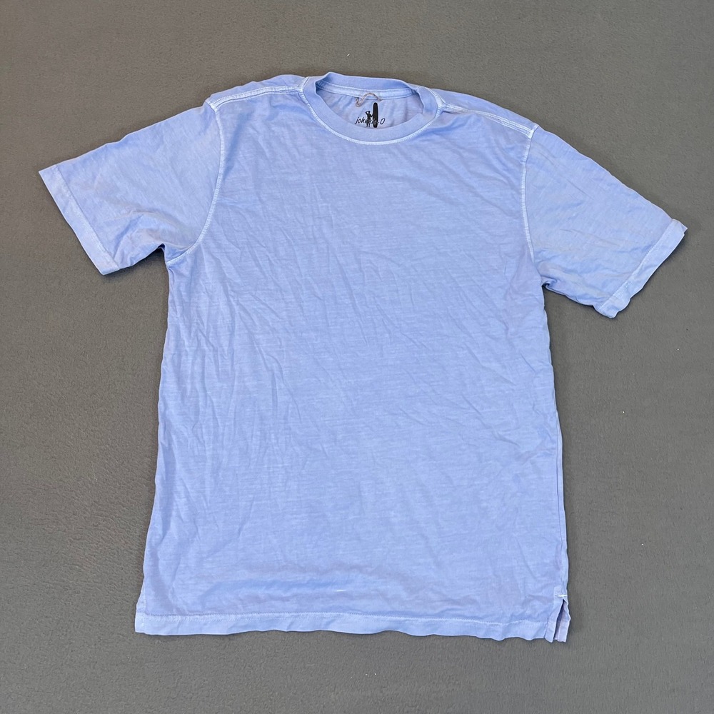 Johnnie O Men's Small‎ Short Sleeve Blue T Shirt Surf Basic Santa Monica Outdoor